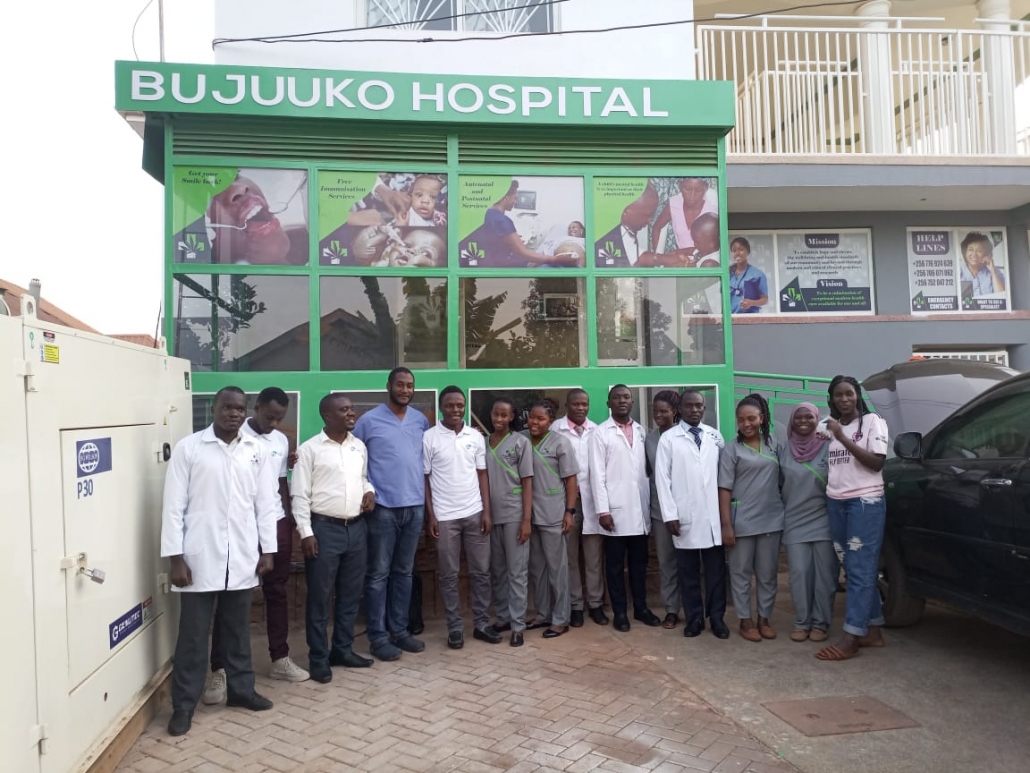 Nugsoft Technologies Clinic Plus system deployment at Bujuuko Hospital